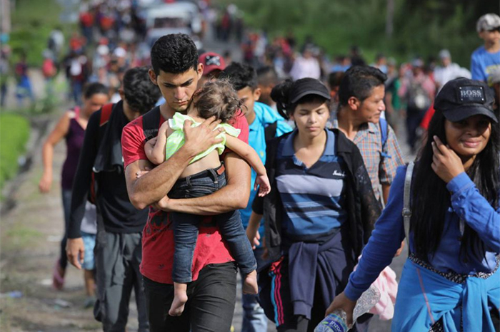 De los 403 migrantes centroamericanos que permanecieron en la Ciudad de México, solo quedan 65.