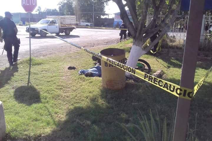 Jovén muerto con impacto de balas