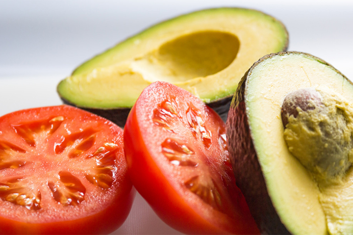 Aguacate, Jitomate