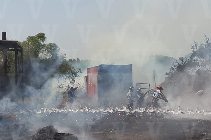 incendio recicladora lazaro
